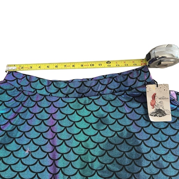 Her universe Disney the little mermaid Ariel scale skater skirt size 1 Torrid - Picture 4 of 8